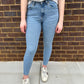 Tess Lt Used Vintage Flex Blue Jeans