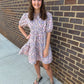 Purple Floral Hues Dress
