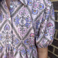 Purple Floral Hues Dress
