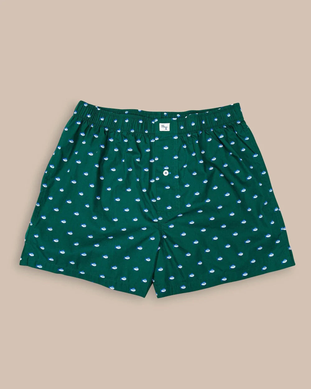Skipjack Boxer Short - Cedar Green