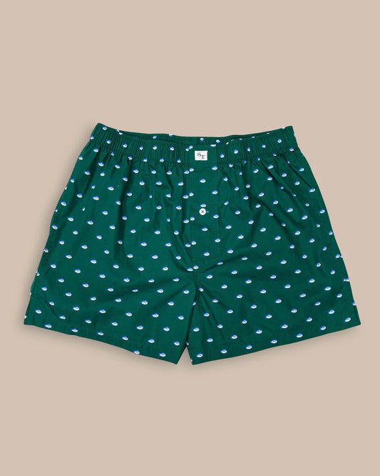 Skipjack Boxer Short - Cedar Green