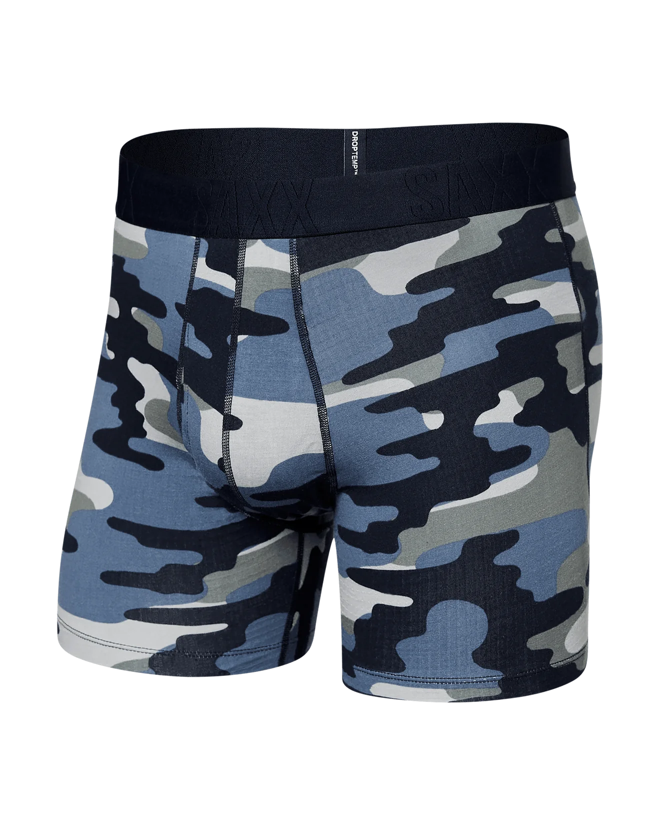 DropTemp Cooling Cotton Boxer Brief - Tidal Camo