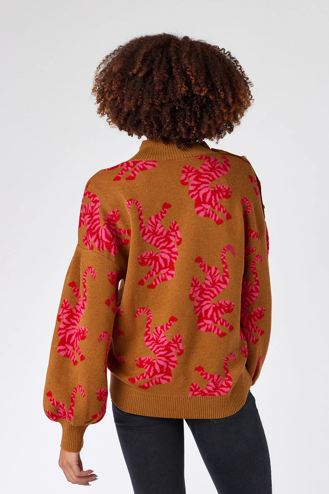 CROSBY Charlotte Sweater - Tiger Tango