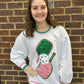 Queen of Sparkles Jeweled Pickle Ball Sweatshirt