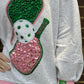 Queen of Sparkles Jeweled Pickle Ball Sweatshirt