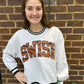 Queen of Sparkles Grey Swish Basketball Sweatshirt