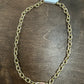 Chunky Chain Oval Clip Necklace