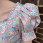 Floral Embroidered Pastel Dress