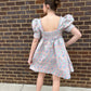 Floral Embroidered Pastel Dress