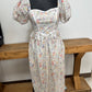 Ivory Floral Dress
