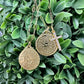 Lord's Prayer Medallion Chain w Cross Neckace