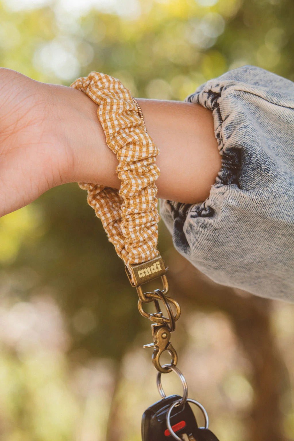 Scrunchie Keychain