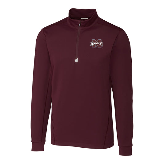 M State Maroon Quarter Zip