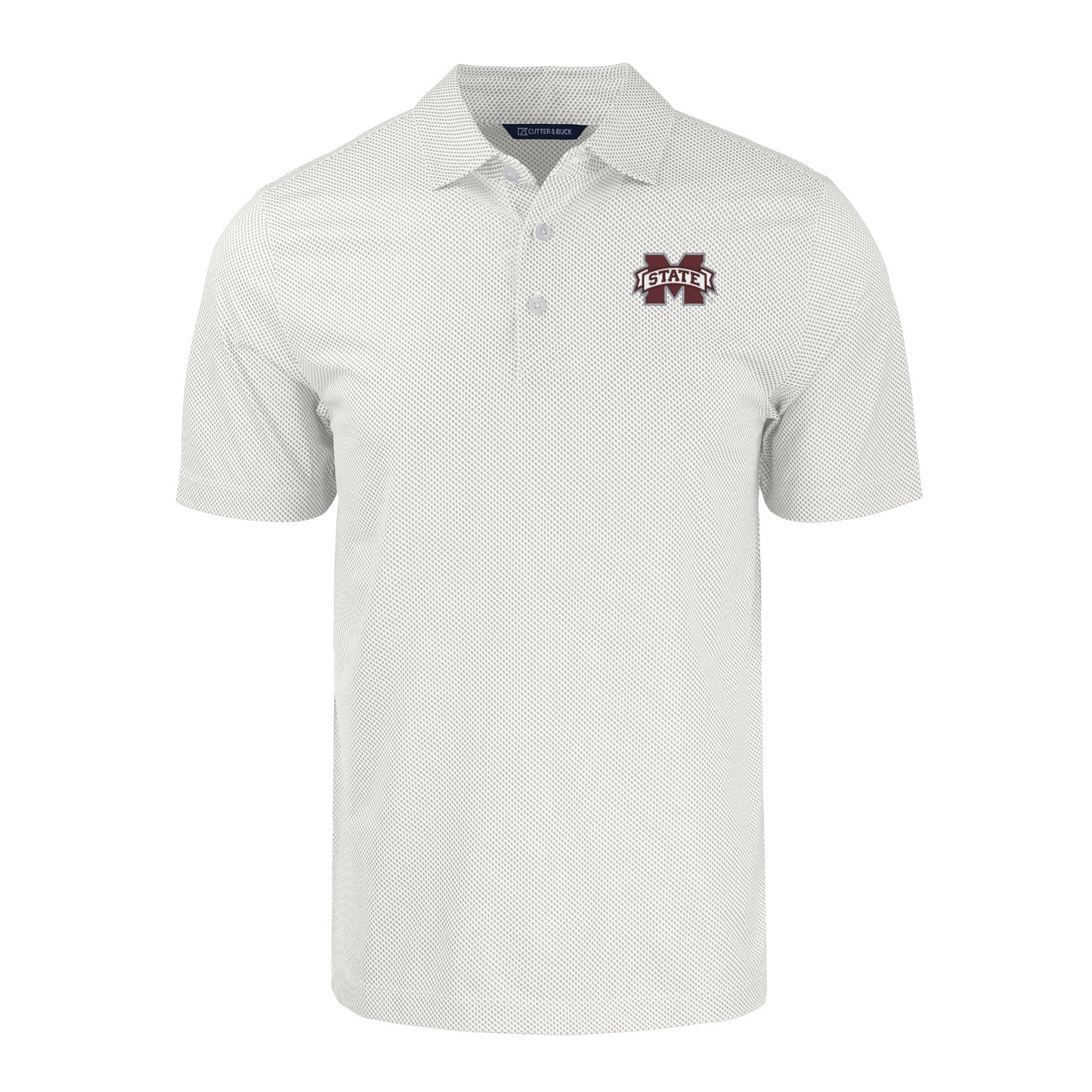 M State Symmetry Print Polo