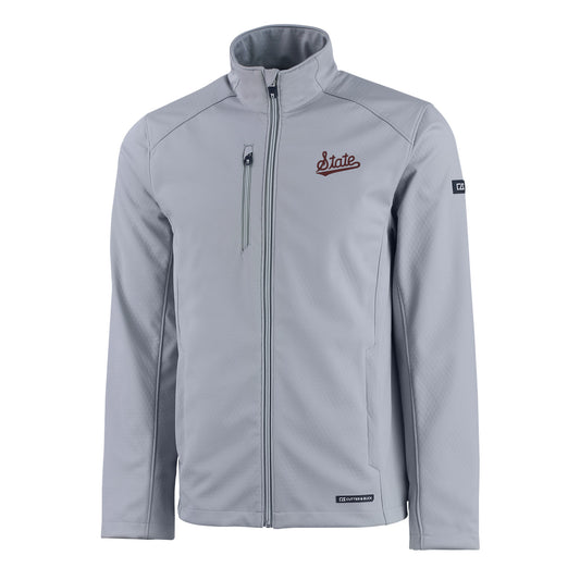 State Script Grey Evoke Full Zip Jacket