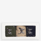 Pointer Dog Sock Gift Box S/3