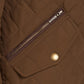 Barbour Shoveler Quilted Jacket - Dark Sand