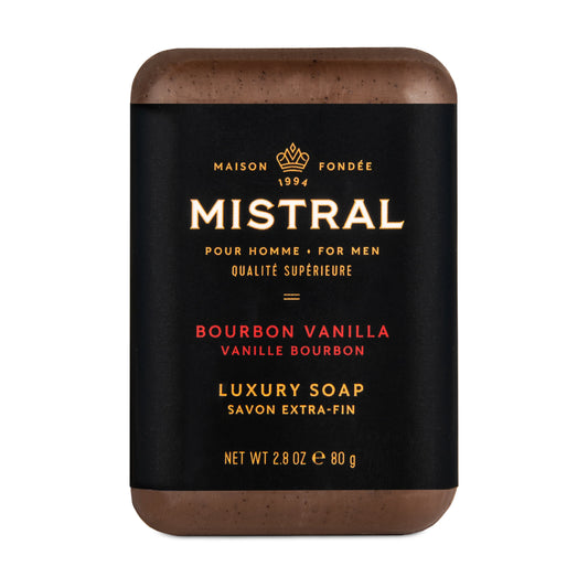 Travel Bourbon Vanilla Bar Soap