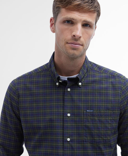Lomond Tailored Classic Tartan Button-up