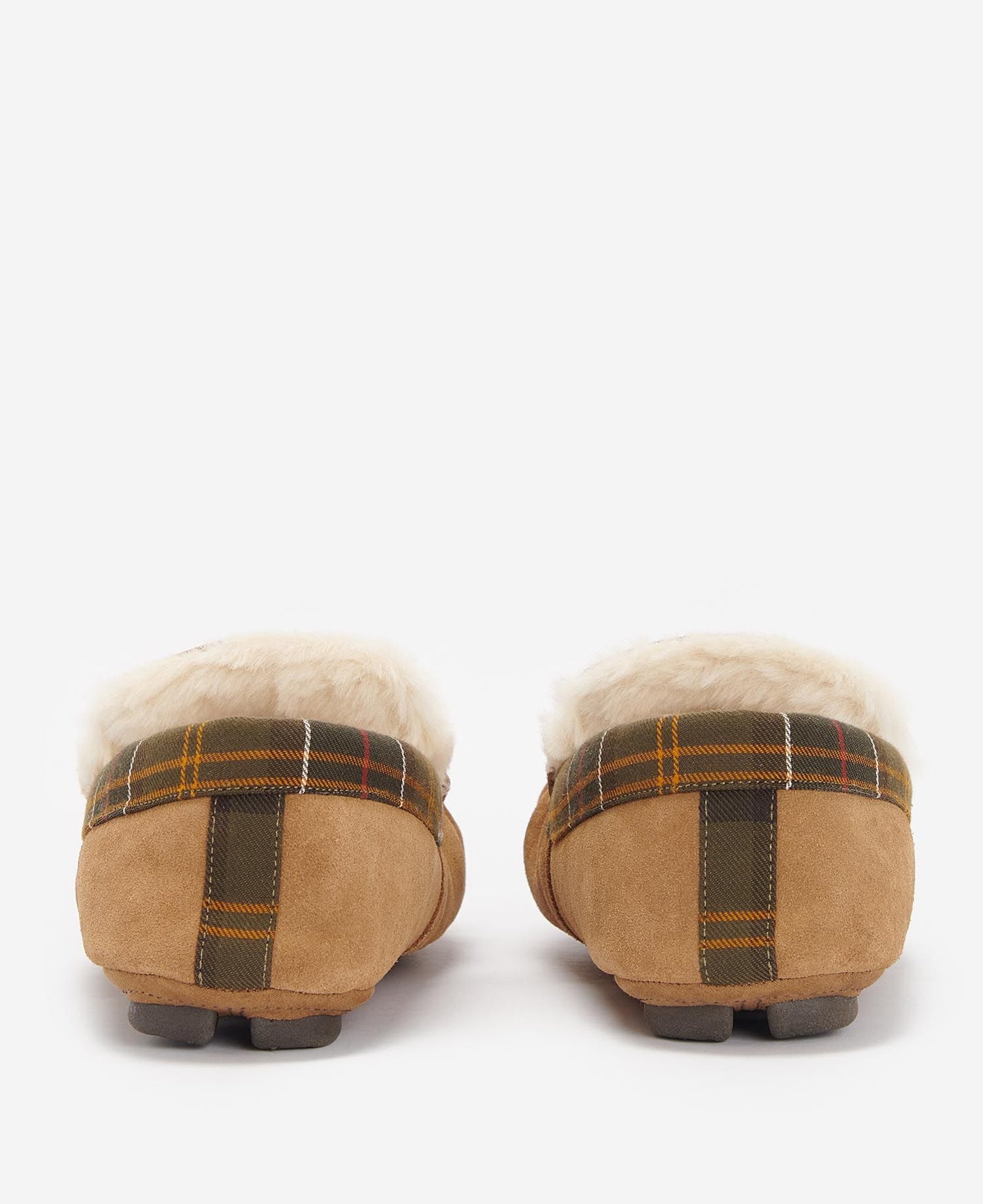 Barbour Monty Slippers - Camel Suede