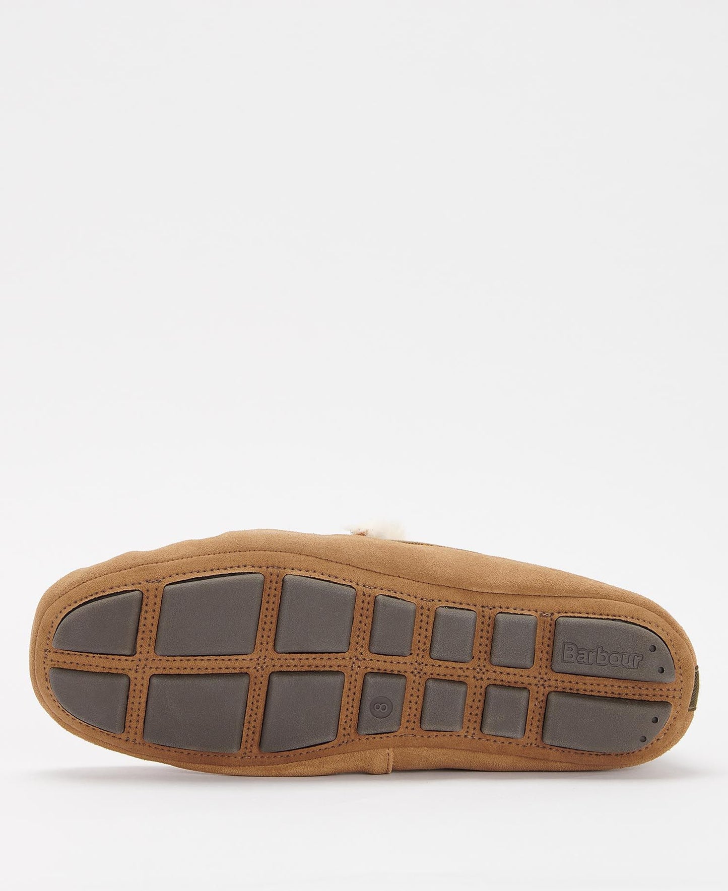 Barbour Monty Slippers - Camel Suede