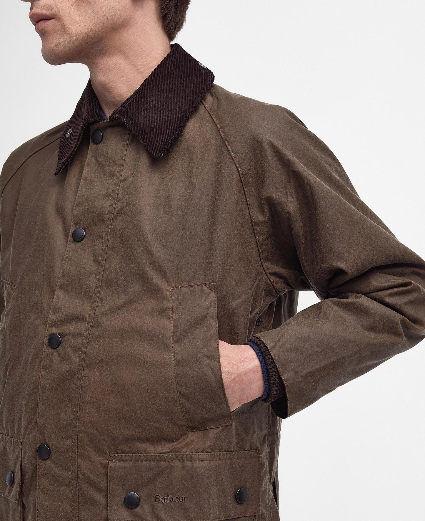 Barbour Bedale Waxed Jacket - Bark