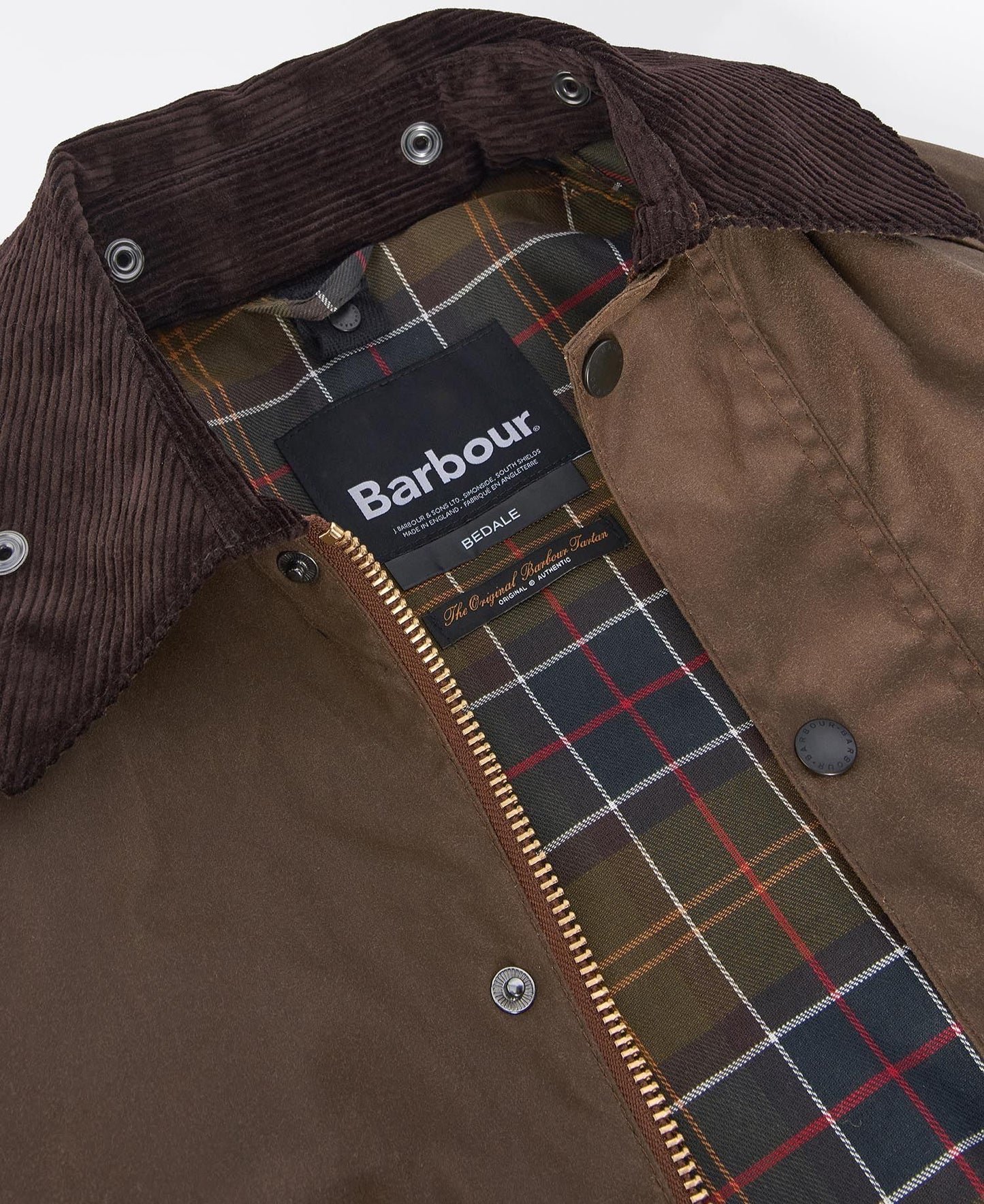 Barbour Bedale Waxed Jacket - Bark