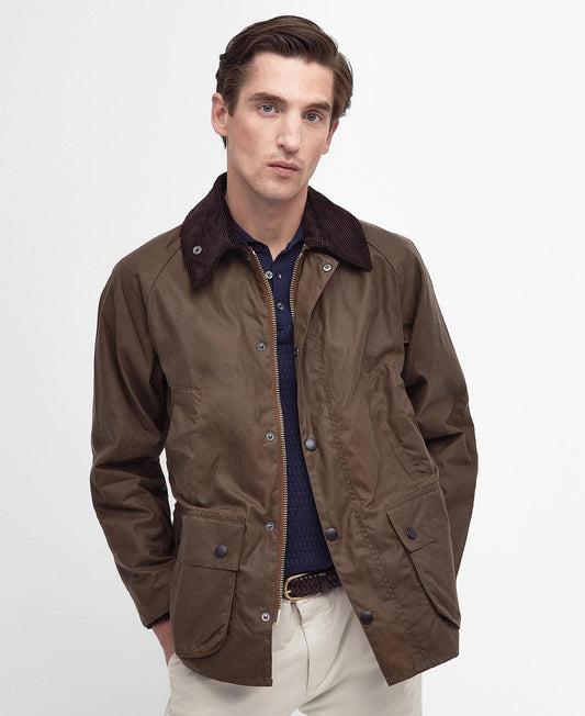 Barbour Bedale Waxed Jacket - Bark