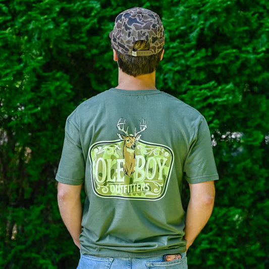 Ole Boy Buck Mount Tee