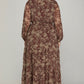 Curvy Fall Brown Maxi