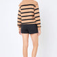Striped Knit Pullover