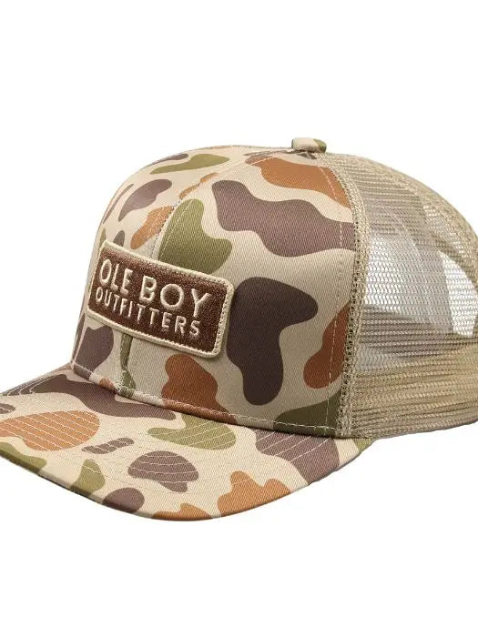 Ole Boy Camo Trucker Hat
