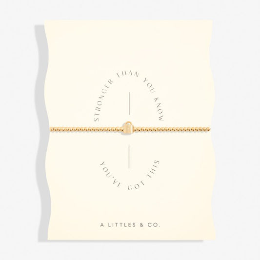 Share Happiness 'Stronger Than You Know, You Got This' Bracelet