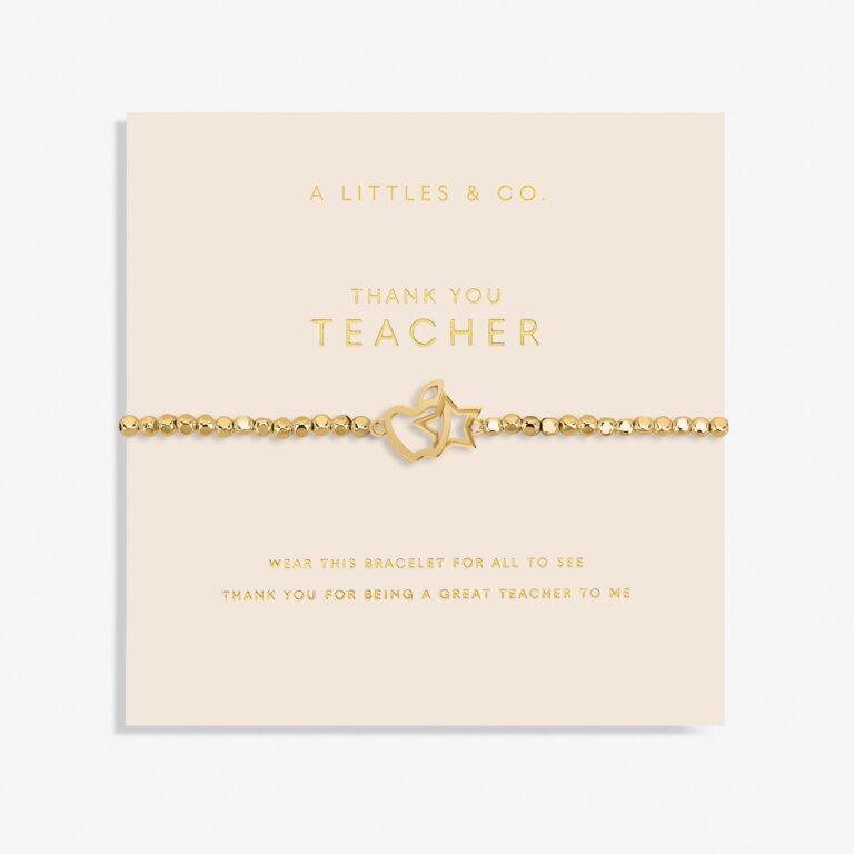 Forever Yours 'Thank You Teacher' Bracelet