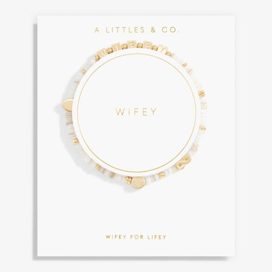 Bridal Happy Little Moments 'Wifey' Bracelet