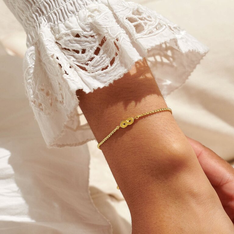 Mini Charms Infinity Bracelet