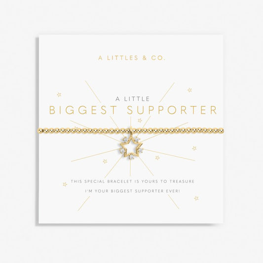 A Little 'Biggest Supporter' Bracelet