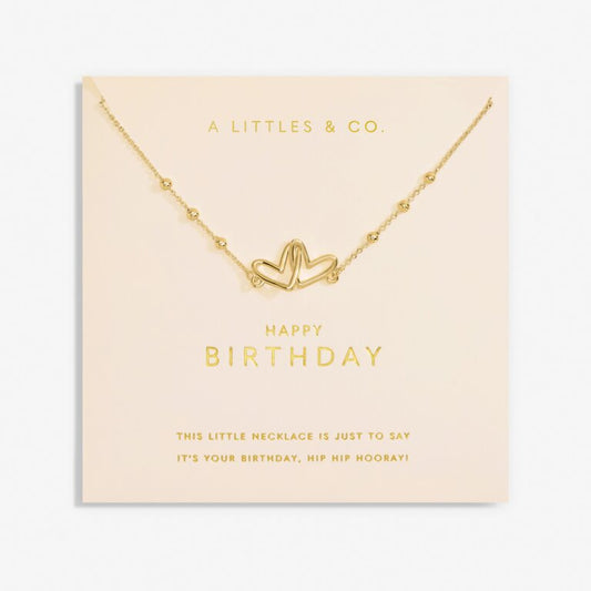 Forever Yours 'Happy Birthday' Necklace
