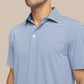 brrr°-eeze Meadowbrook Stripe Polo - Aged Denim