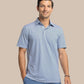 brrr°-eeze Meadowbrook Stripe Polo - Aged Denim