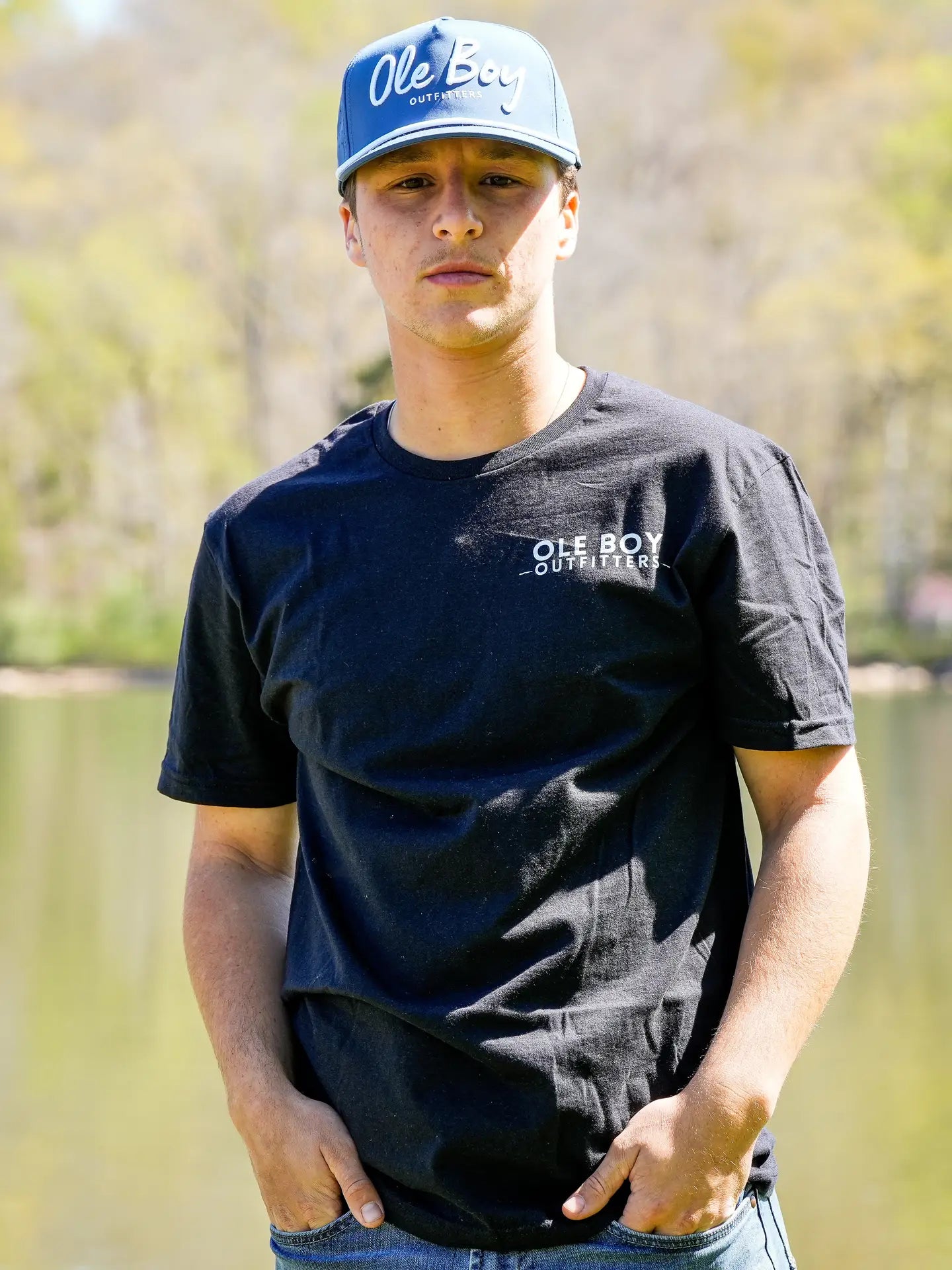 Ole Boy Camo Border Tee