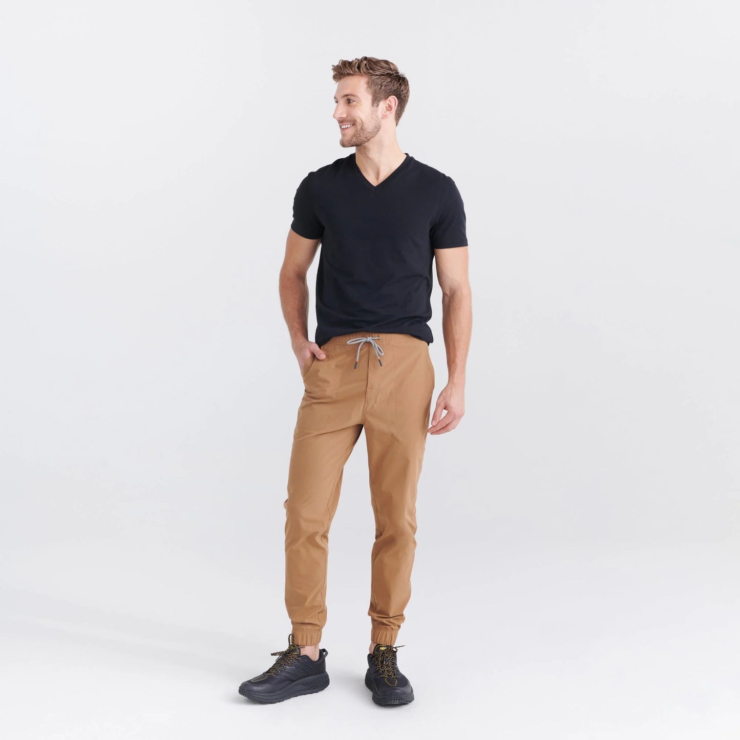 Go To Town Jogger- Toasted Coconut