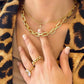 Tiny Initial Necklace