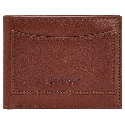 Belsay Leather Wallet - Brown