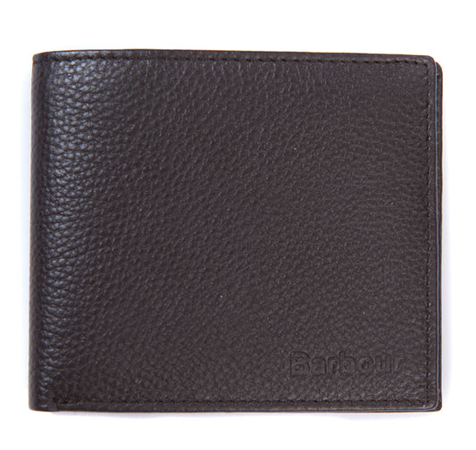 Amble Leather Bifold Wallet - Dark Brown